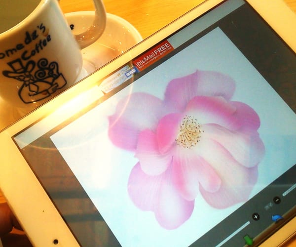 iPadでお絵かきサークル出来たらいいな♪ – PC Flower Art ＊Osampo工房